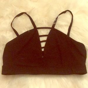 Black Sports Bra